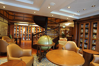 Relaxing in the Ship's Library